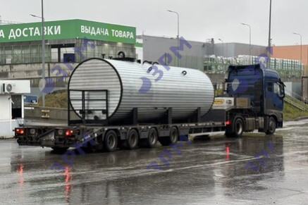Резервуар горизонтальный стальной РГС-30 в Ростове-на-Дону - Опытный завод резервуаров и металлоконструкций