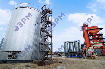 Резервуар РВС-1000 м3 для битума в Саратовской области  в Ростове-на-Дону - Опытный завод резервуаров и металлоконструкций