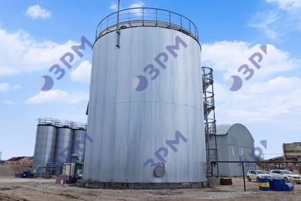 Резервуар РВС-1000 м3 для битума в Саратовской области  в Ростове-на-Дону - Опытный завод резервуаров и металлоконструкций