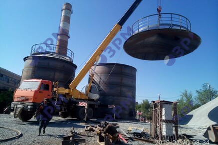 РВС-300 м3 для битума в Ростове-на-Дону - Опытный завод резервуаров и металлоконструкций