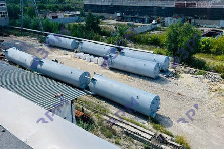 Силосы 60 м3 в Ростове-на-Дону - Опытный завод резервуаров и металлоконструкций