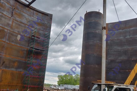 РВС-5000 м3 для битума в Ростове-на-Дону - Опытный завод резервуаров и металлоконструкций
